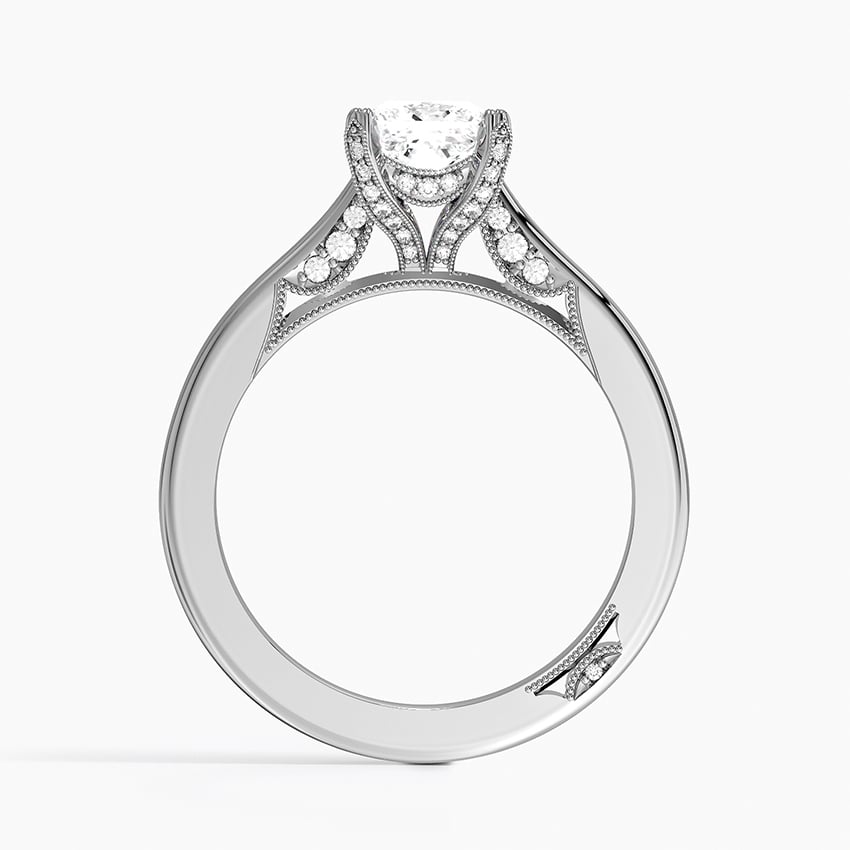 Simply Tacori Diamond Ring (1/8 ct. tw.) Platinum Princess Engagement Ring