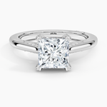 Simply Tacori Diamond Ring (1/8 ct. tw.) Platinum Princess Engagement Ring