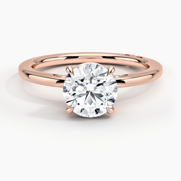 Simply Tacori Delicate Drape Diamond Engagement Ring