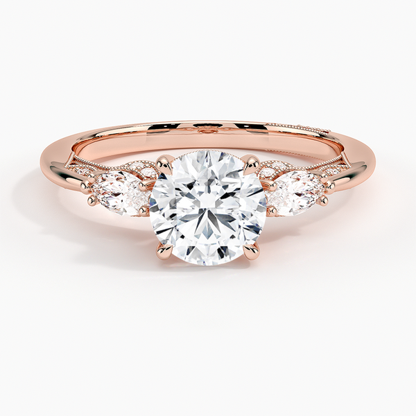Simply Tacori Three Stone Marquise Diamond Engagement Ring