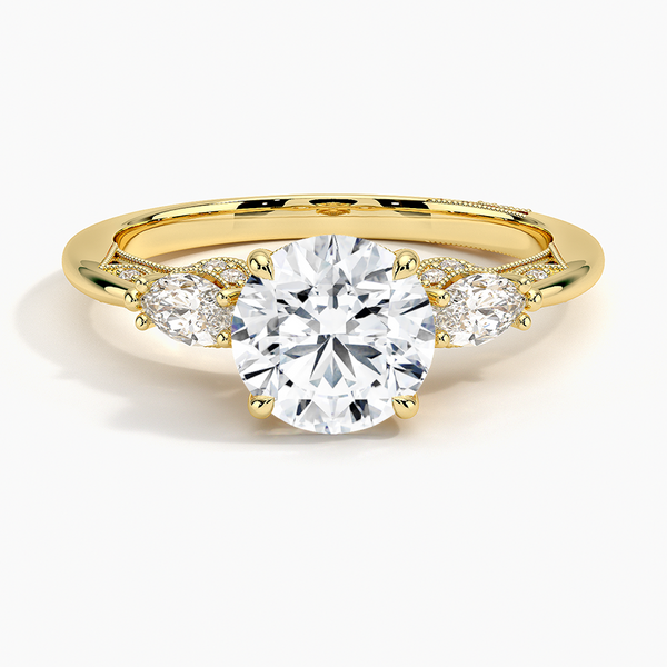 Simply Tacori Three Stone Marquise Diamond Engagement Ring