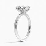 Fairmined Perfect Fit Solitaire 2mm Ring White Gold 18k Marquise Engagement Ring