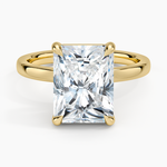 Fairmined Perfect Fit Solitaire 2mm Ring Yellow Gold 18k Radiant Engagement Ring