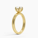 Fairmined Perfect Fit Solitaire 2.5mm Ring Yellow Gold 18k Cushion Engagement Ring