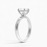 Fairmined Perfect Fit Solitaire 2.5mm Ring White Gold 18k Princess Engagement Ring