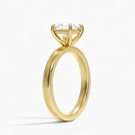 Fairmined Perfect Fit Solitaire 2.5mm Ring Yellow Gold 18k Princess Engagement Ring