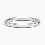 Comfort Fit Wedding Ring Platinum 2mm Wedding Band
