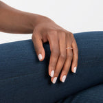 Winding Willow Diamond Ring Rose Gold 18k Wedding Band