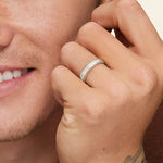 Milgrain 5mm Wedding Ring Platinum Wedding Band