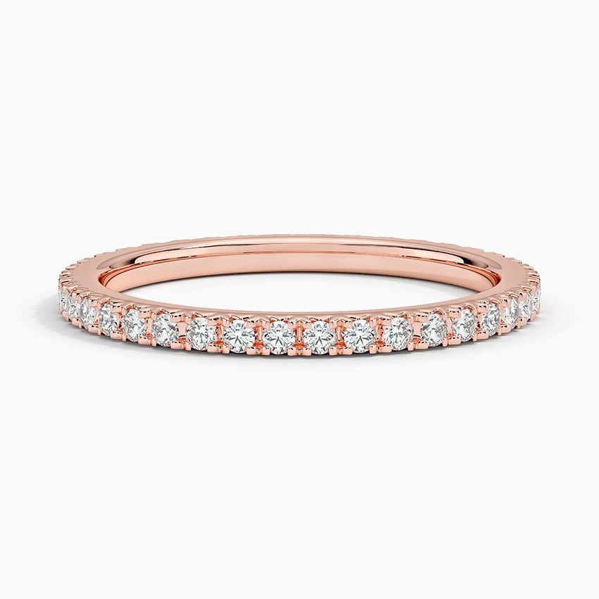 Sonora Eternity Diamond Ring (3/8 ct. tw.) Rose Gold 18k Eternity Band