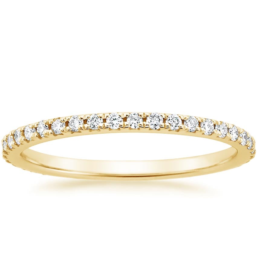 Sonora Eternity Diamond Ring (3/8 ct. tw.) Yellow Gold 18k Eternity Band