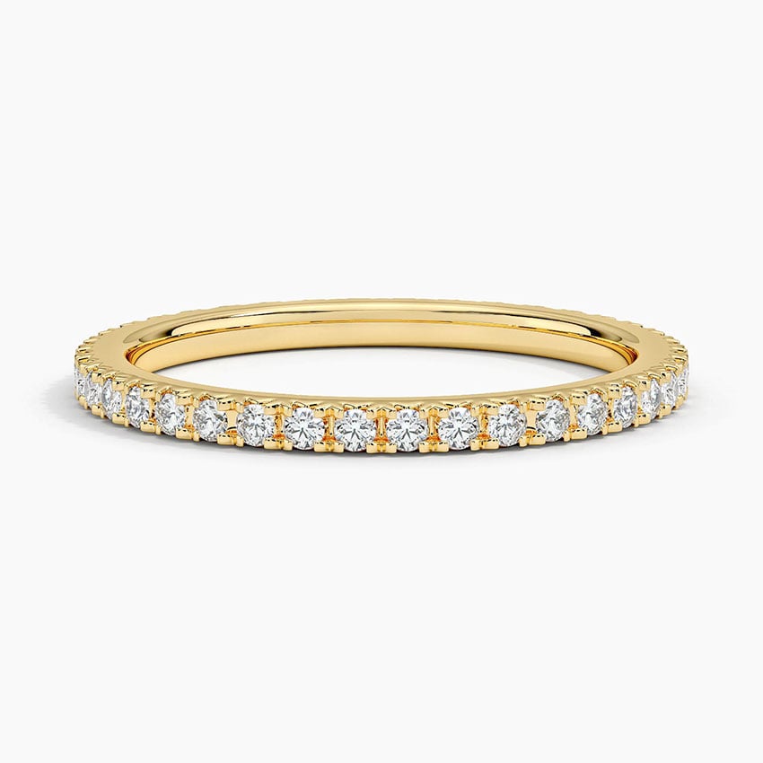 Sonora Eternity Diamond Ring (3/8 ct. tw.) Yellow Gold 18k Eternity Band