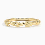 Winding Willow Ring Yellow Gold 18k Wedding Band