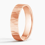 Aspen 5mm Wedding Ring Rose Gold 18k Wedding Band