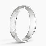 Canyon 5mm Wedding Ring Platinum Wedding Band