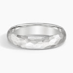 Canyon 5mm Wedding Ring Platinum Wedding Band
