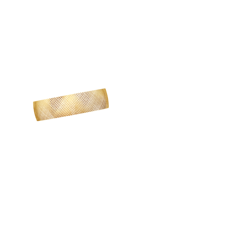 Mojave Maverick 6mm Wedding Ring Yellow Gold 18k Wedding Band