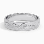 Yosemite 5mm Wedding Ring Platinum Wedding Band