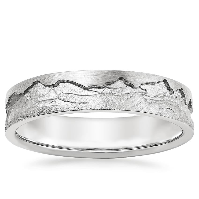 Rockies 5mm Wedding Ring Platinum Wedding Band