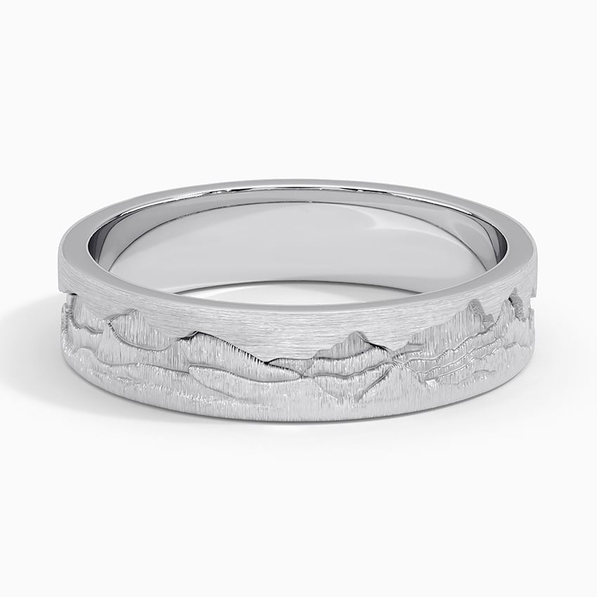 Rockies 5mm Wedding Ring Platinum Wedding Band