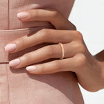 Aspen 2mm Wedding Ring Rose Gold 18k Wedding Band