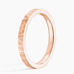 Aspen 2mm Wedding Ring Rose Gold 18k Wedding Band