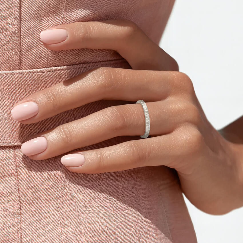 Aspen 2mm Wedding Ring Platinum Wedding Band