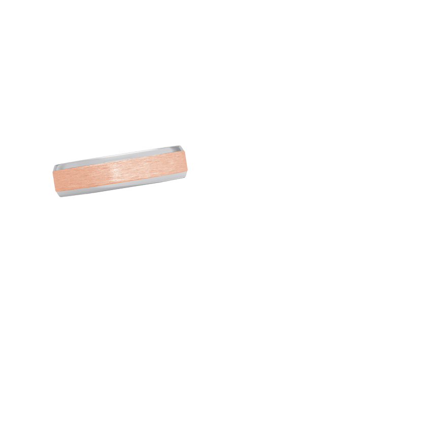 Finley 5.5mm Wedding Ring Rose Gold 18k Wedding Band