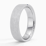 Horizon Sapphire 5.5mm Wedding Ring Platinum Wedding Band