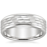 River 6mm Wedding Ring Platinum Wedding Band