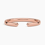 Liv 2mm Open Ring Rose Gold 18k Wedding Band