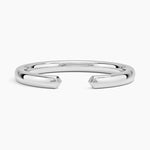 Liv 2mm Open Ring Platinum Wedding Band