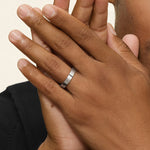 Apollo Sapphire 4.5mm Wedding Ring Platinum Wedding Band
