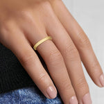 Quattro Wedding Ring Yellow Gold 18k 2.5mm Wedding Band