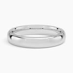 Comfort Fit Wedding Ring Platinum 3.5mm Wedding Band