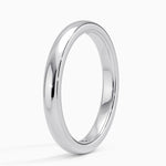 Comfort Fit Wedding Ring Platinum 2.5mm Wedding Band