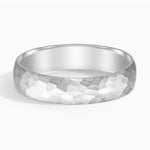 Canyon Matte Slim Profile 5mm Wedding Ring Platinum Wedding Band
