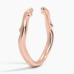 Rose Thorn Open Ring Rose Gold 18k Wedding Band