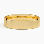 Mojave Slim Profile 5mm Wedding Ring Yellow Gold 18k Wedding Band