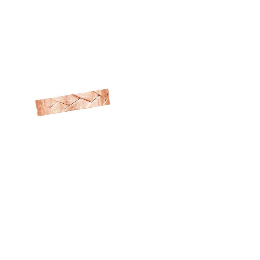 Lassen 5mm Wedding Ring Rose Gold 18k Wedding Band