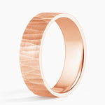 Aspen 6mm Wedding Ring Rose Gold 18k Wedding Band