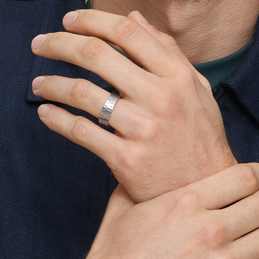 Aspen 6mm Wedding Ring Platinum Wedding Band