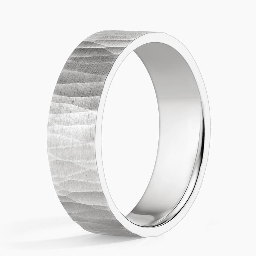 Aspen 6mm Wedding Ring Platinum Wedding Band