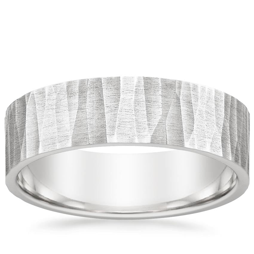 Aspen 6mm Wedding Ring Platinum Wedding Band