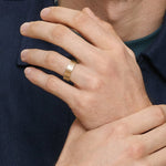 Aspen 6mm Wedding Ring Yellow Gold 18k Wedding Band