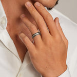 Avenue 7mm Wedding Ring White Gold 18k Wedding Band