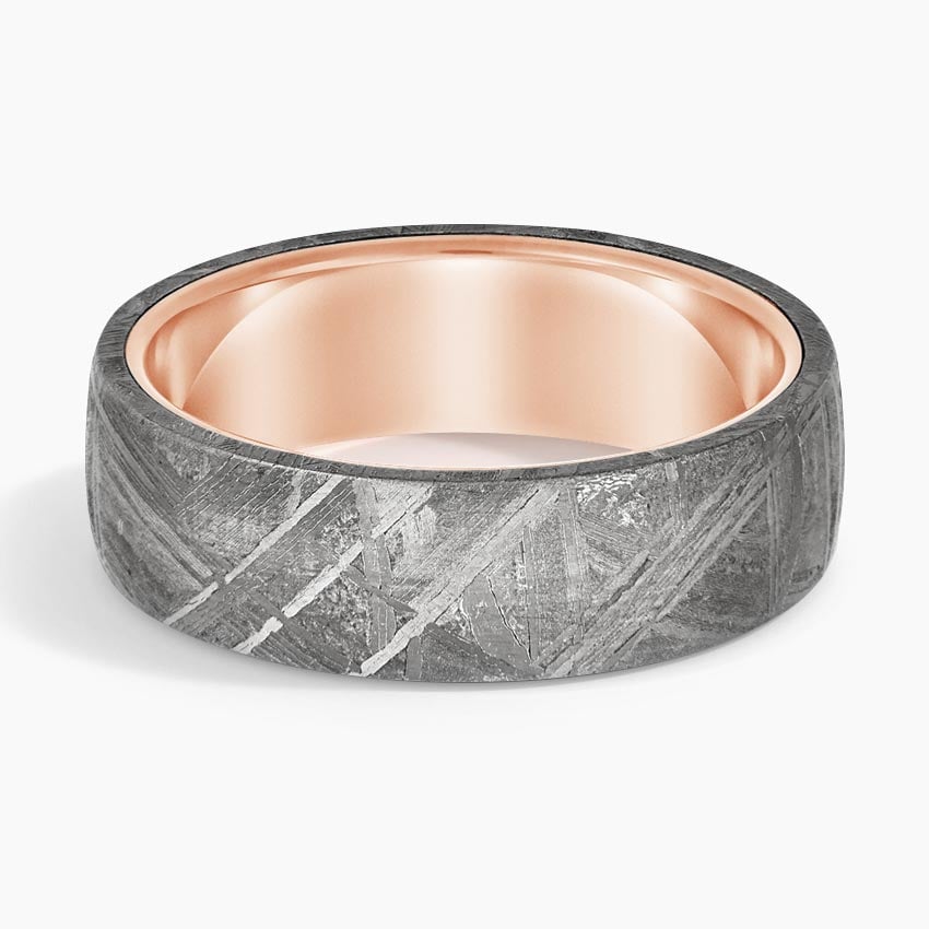 Magnus 7mm Wedding Ring Rose Gold 18k Wedding Band