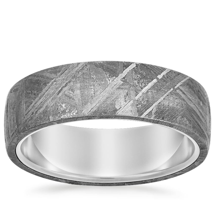 Magnus 7mm Wedding Ring White Gold 18k Wedding Band