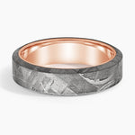 Tundra 6mm Wedding Ring Rose Gold 18k Wedding Band