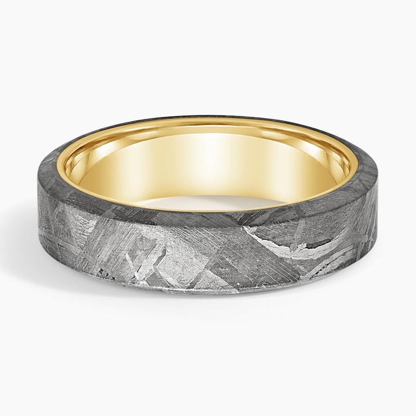 Tundra 6mm Wedding Ring Yellow Gold 18k Wedding Band